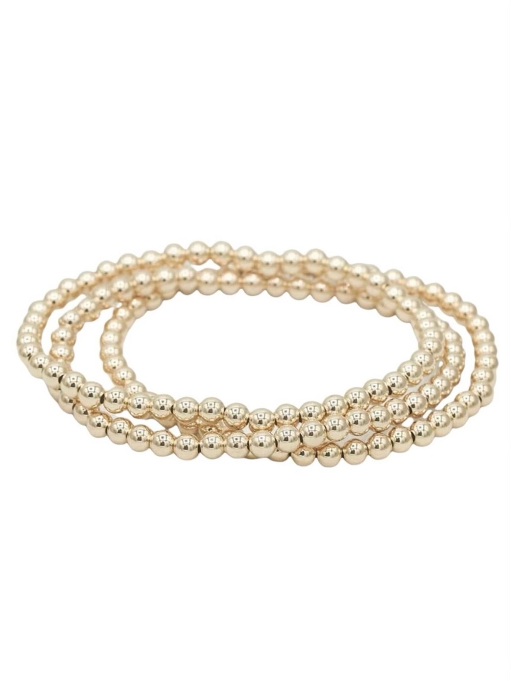 Lux 14K gold filled bracelets - Set of 3
